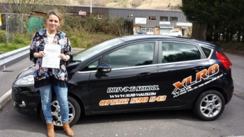 80414 Well done indeed Jessica for passing your driving test 1st time in Merthyr Tydfil with only 2 minor faults What an achievement since November