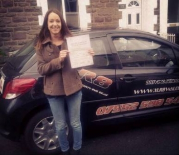 1012014 - Congratulations to Abbi for passing her test today in Abergavenny You worked so hard for this and we are all really proud of you