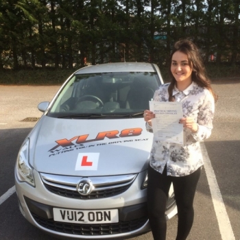 29915 - Another 1st time pass for our Peter Congratulations Abby Bunce on passing your driving test 1st time in Merthyr Tydfil after taking one of our semi intensive courses stunning result