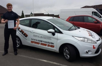 25414 - A massive congratulations goes out to Adam Buttifant for passing his driving test today in Merthyr Tydfil on his 1st attempt and after just over 25 hours RESULT 