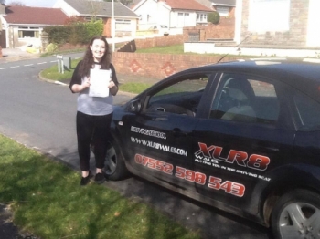140314 What a brilliant result today with Alice passing her driving test first time in Merthyr Tydfil with Robreally proud of you Alice
