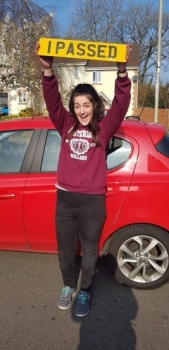2.4.19 - Congratulations to Amy Hackman on passing her automatic driving test first time in Merthyr with our Rhys!!! Well done and safe driving 👍🚗