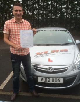 41115 - I passed my test today with only 1 minor thank you Peter for believing in me what an awesome instructor I canacute;t praise XLR8 enough<br />
<br />
<br />
<br />
Congratulations to Anthony Thompson who passed his driving test in Merthyr Tydfil with our Peter 1st time with only 1 little minor fault lovely result