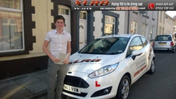 140314 Congratulations to Cole Daley on passing his driving test today with only 1 fault nice one