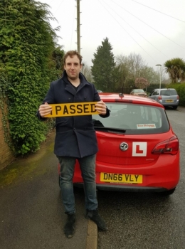 8.4.19 - Congratulations to Cole Underwood on passing his Automatic driving test first time in Abergavenny with our Rhys!! Well done and safe driving