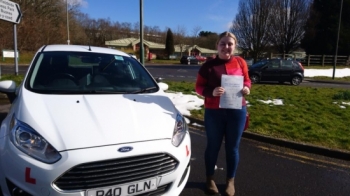 7.3.18 - Congratulations to Danielle Bray on passing her test today in Merthyr Tydfil now it´s time to enjoy your freedom!