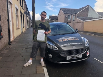 1.10.19 - Congratulations to Darren on passing his test with Glenn in Merthyr today... lovely result 🚗🚦😁