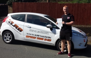010414 A massive congratulations to Garin TinTin Jones for passing his driving test first time today in Merthyr Tydfil What an amazing result