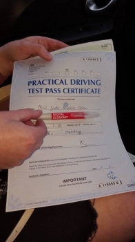 19.2.18 - A massive well done to Jade Alyssa John on passing her Automatic Driving test today. Through all the nerves you done it!!! Really proud of you