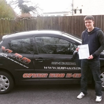 30315 - A massive well done to James for passing his driving test today in Abergavenny All that hard work and determination was worth it in the endwell done