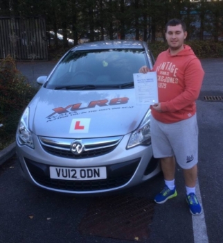 2.11.16 - What another lovely result for our Peter... Congratulations to Jamie Mahoney who passed his driving test in Merthyr 1st time today ... stunning!...