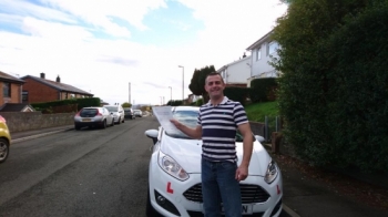 41116 - Congratulations to Joel Brown on passing his test first time today in Merthyr Tydfil with only 20 hrs