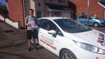 10415 - Congratulations to Joshua Stokes on passing his test in Merthyr Tydfil with only 3 minors Looking forward to seeing you out on the road :-