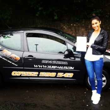 040614 Well done Kate on passing your driving test in Cardiff with just a few minor faults on your first attempt Excellent result All the best for your trip to Asia