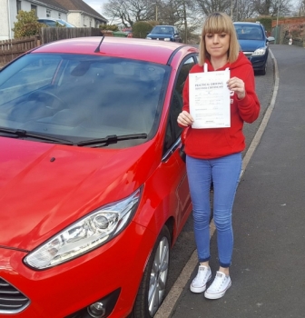 26.2.18 - Congratulations to Kelsey Watters on passing her driving test today with only 2 little minor faults.... Enjoy your freedom and give us a beep if you see us on your travels...