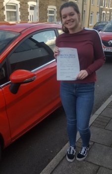18118 - Congratulations to Kiah for passing her driving test today 1st time with only 1 minor what a fantastic result really proud of you Drive safe :-