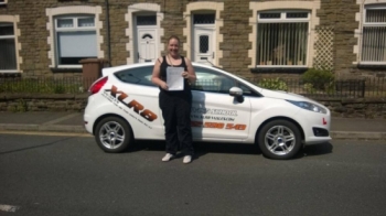 170514 Congratulations to Kimberley Parry on passing her driving test this morning first time at Merthyr Tydfil nice one
