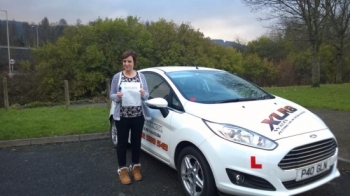 281114 - Congratulations to Latasha Jones on passing her driving test today at Merthyr Tydfil Nice one we knew you could do it and no more buses for you Happy driving in the new car :-