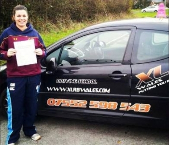 281113 - Well done Lottie for passing your test today in Abergavenny Well deserved and just in time for Christmas