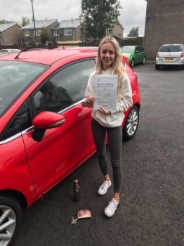 6.8.19 - A massive congratulations goes out to Lowan who passed her driving test today... you put in so much hard work and it paid off!! Well chuffed