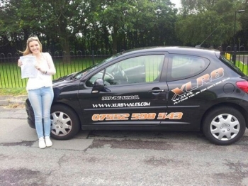 1814 - Congratulations Lowri on passing your test 1st time today in Abergavenny with just 3 minors and in only 20 hours Amazing resultenjoy your freedom