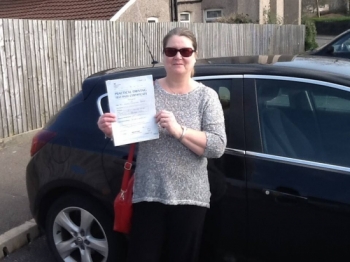 19315 - Congratulations to Lyn Reeves who passed her automatic driving test today in Merthyr Tydfil We are all super proud of how hard you worked for this Well done