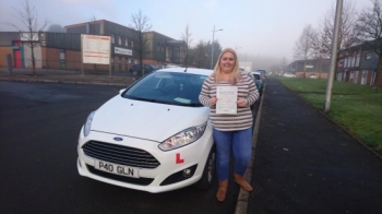 19117 - Congratulations to Lynsey James on passing her test this morning 1st time in Merthyr Tydfil Have fun car shopping :-
