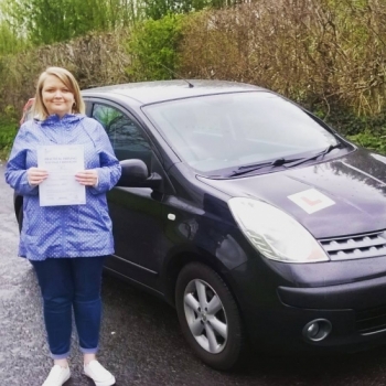 2242016 - Well done Mary on passing your automatic driving test today in Abergavenny and first time too