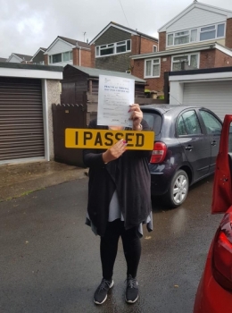 13.6.19 - Our Rhys Is on a roll!! Congratulations to Nadine Postians on passing her automatic driving test today in Merthyr!!!! Well done and safe dri