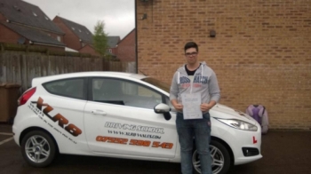 080514 A massive congratulations to Neil Krizam on passing his driving test today at Merthyr Tydfil first time with only 1 minor