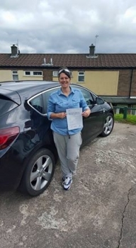28715 - Brilliant result for Nina today passed her automatic driving test with just 3 tiny minors Well done Nina you worked really really hard for it and it is totally deserved :-