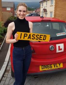 25.6.19 - Congratulations to Rachel Brenton on passing her driving test yesterday in Abergavenny!!!!! Well done and safe driving 👍🚗👍🚗