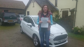 121115 - Congratulations to Rhiannon Bartlett on passing her test today first time with only one minor no more needing lifts down the lane now enjoy your freedom PS keep an eye out for the crazy cows in the lane :-