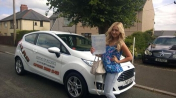 18714 - A Big congratulations goes out to Tammy Sloman for passing her driving test today at Merthyr Tydfil 1st time Knew you could do it