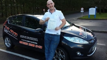 922014 - A massive congratulations goes out to Wayne Williams who passed his driving test in Pontypridd with XLR8 Wales Driving School 1st time and after only 10 hours Another great result 