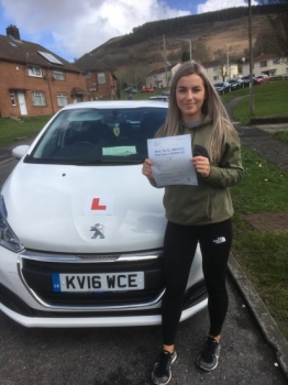 3.4.18 - Congratulations goes out to Yasmin Williams who passed her driving test today 1st time with our Peter... What a lovely job and enjoy your independence