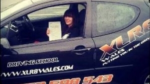 Megan started her driving lessons with XLR8 Wales in July 2013 and passed 1st time after completing a 30 hour semi-intesive course Megan was very happy with the quality of her lessons and the speed at which she managed to get to test standard From the first phone call and the chat with the office right through to booking and passing her test Megan felt looked after