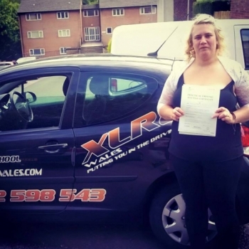 24615 - A big well done to Angeline who passed her driving test today in Abergavenny with ZERO minors Absolutely flawless congratulations Angeline