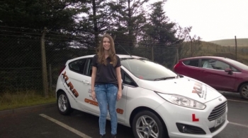 81014 - Big congratulations to Annaliegh Williams on passing her driving test this morning in Merthyr Tydfil Good luck with the new job :-