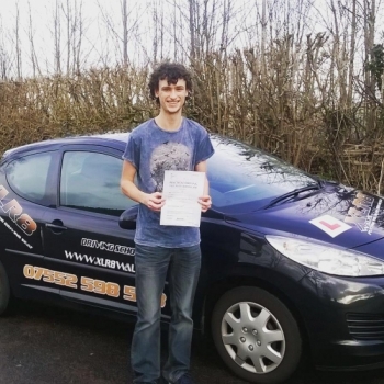 2712016 - A big well done goes out to Ashley today for passing his driving test in Abergavenny first time with just two teeny minors Well done