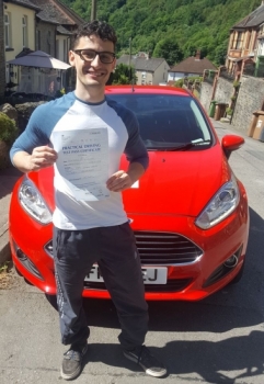 21.6.18 - What a stunning result from Ben Dennis on passing his test in Abergavenny 1st time with just 1 minor. Good luck being a mad scientist and enjoy Illfracombe :-)...