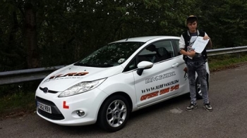 18814 - A massive congratulations goes out to Callum Morgan who passed his driving test today in Merthyr Tydfil 1st time with only 3 minors Drive Safe