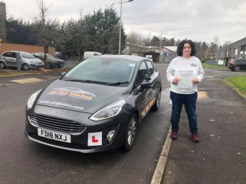 28.11.19 - Congratulations to Carla on passing her test today in Merthyr Tydfil first time with only 2 faults lovely result now time to enjoy the extr