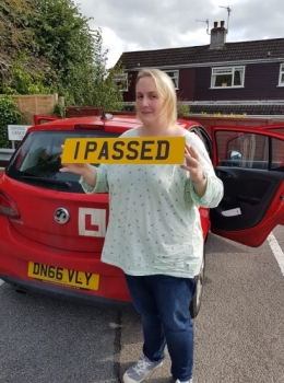 10.9.2019 - A massive Congratulations goes out to Cath Rutter on passing her automatic driving test today first time in Abergavenny after a 5 day inte