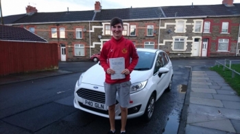 21.12.16 - Congratulations to Cullen Daley on passing his test today first time in Merthyr Tydfil with only 3 faults!!...