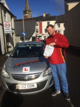 3032016 - Well done to Daniel Clifford for passing his driving test in Merthyr Tydfil 1st time with only 4 minors Stunning