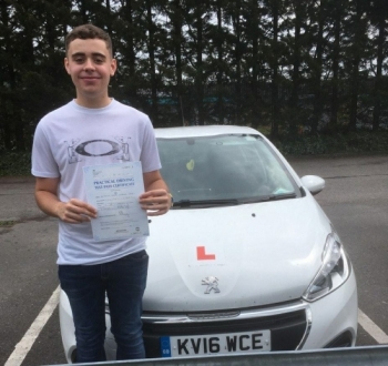 2.6.18 - Congratulations to Daniel Gray who passed 1st time with our Peter!! Safe driving !