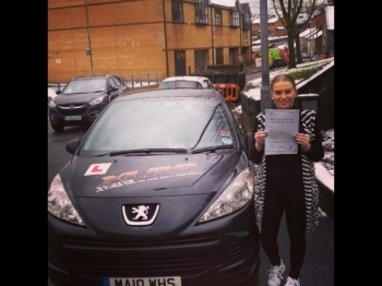 14115 - Well done Emily on passing your driving test today in Abergavenny with just 3 minors and first time too Amazing result considering the poor driving conditions in the snow