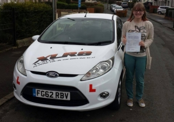 26115 - Starting to learn how to drive with XLR8 was the best decision I have ever made Would 110 recommend they are the best and put me at ease<br />
<br />
<br />
<br />
What a lovely result from Hayley Perrin who passed her driving test 1st time with us today in Merthyr Tydfil with Only 3 little minors Very proud of you Hayley Enjoy driving your little bug :-