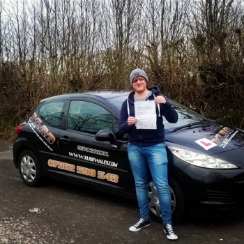 2222016 - Well done James on passing your driving test today in Abergavenny with just 4 minors Super chuffed matecongrats
